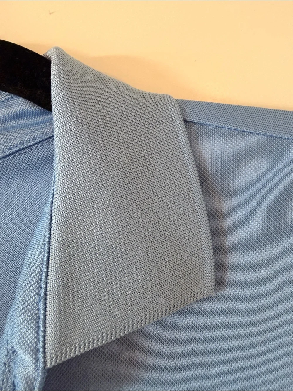 Polo Ralph Lauren Men’s M Light Blue Performance Polo Shirt Black Pony Logo